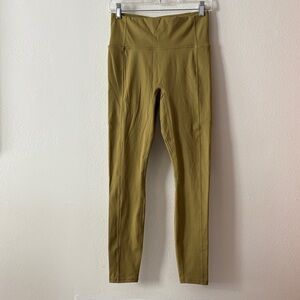 Fabletics Motion365 Olive Green Leggings size medium/8